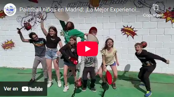 Vídeo de paintball infantil Action Live